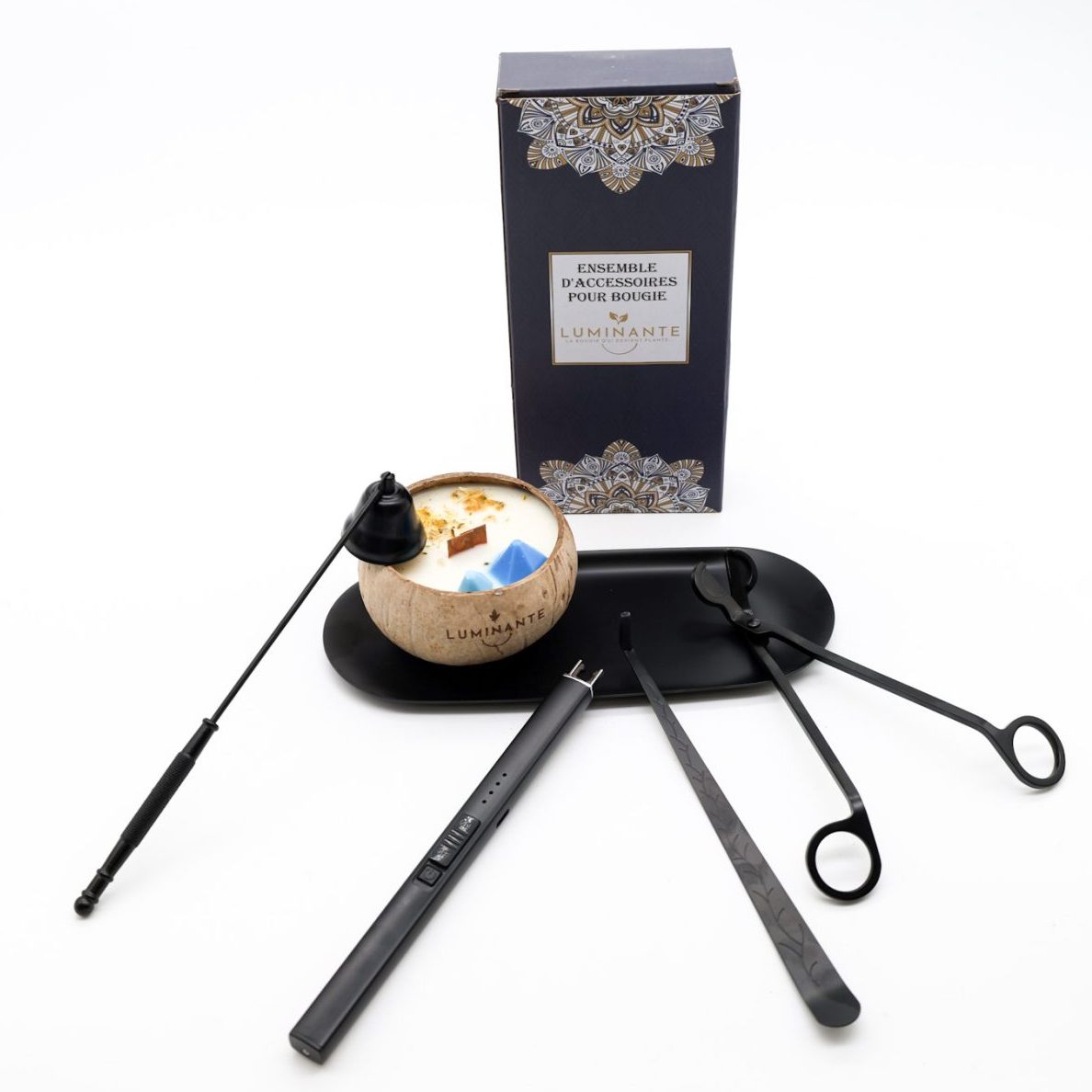 Kit d'accessoires pour bougie